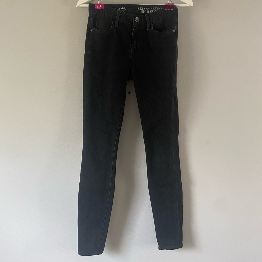 Black Size 24 Madewell Skinny Skinny High Riser Jeans